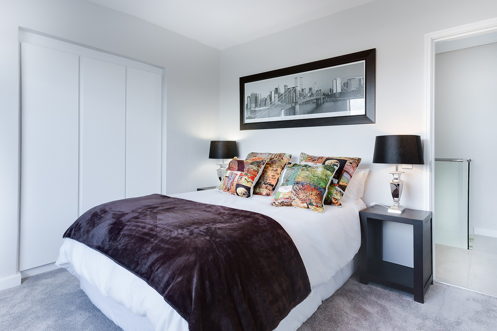 camera da letto moderna